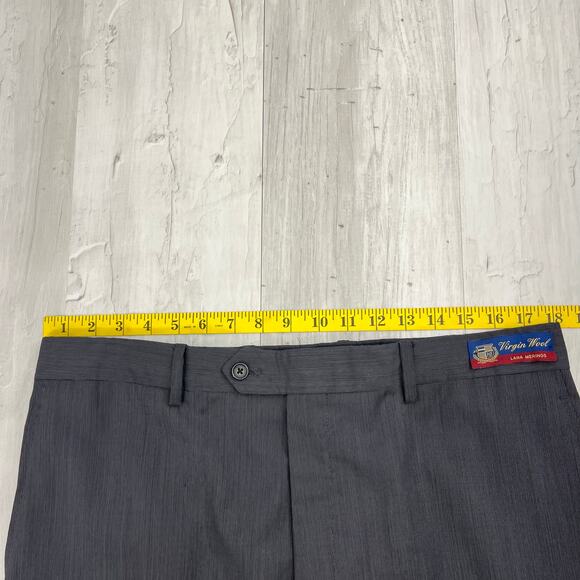 Giorgio Cavalli Wool Lightweight Italian Dress Work Trouser Slacks - Picture 5 of 7